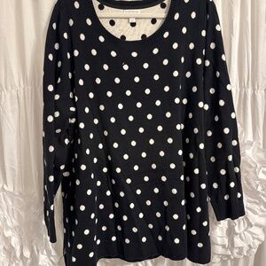 Charter Club Polka Dot Sweater 3X